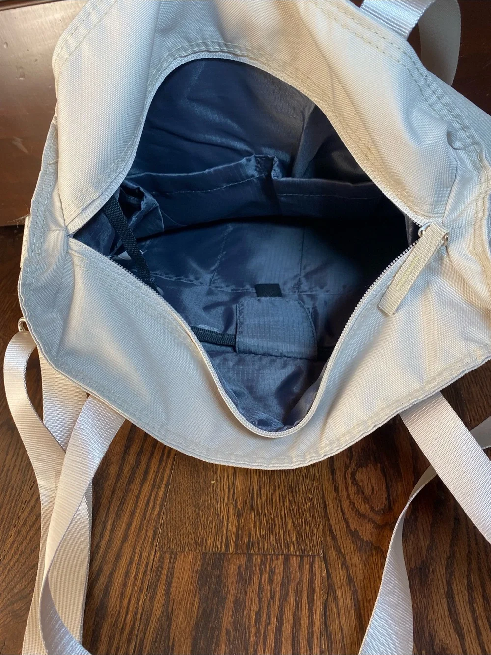Simple Modern Harper Shoulder Laptop Bag Water-Resistant Light Almond NWT